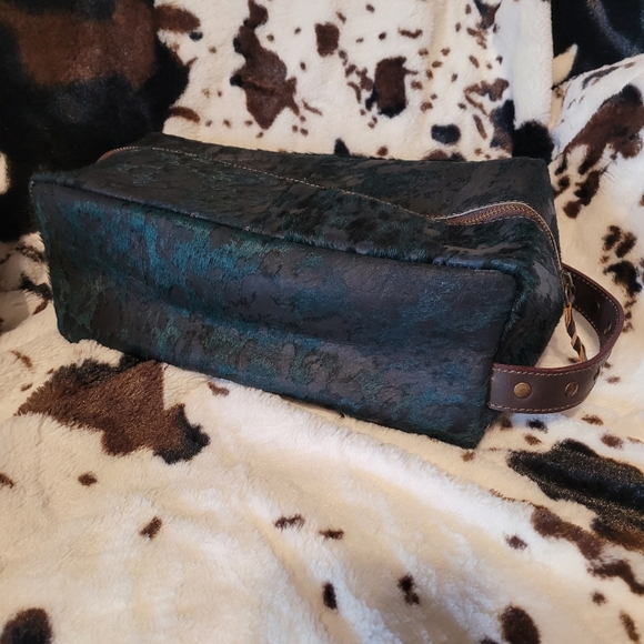 Hair on Hide Ditty Bag (Toiletry Bag) by Cheeky's - Picture 2 of 5